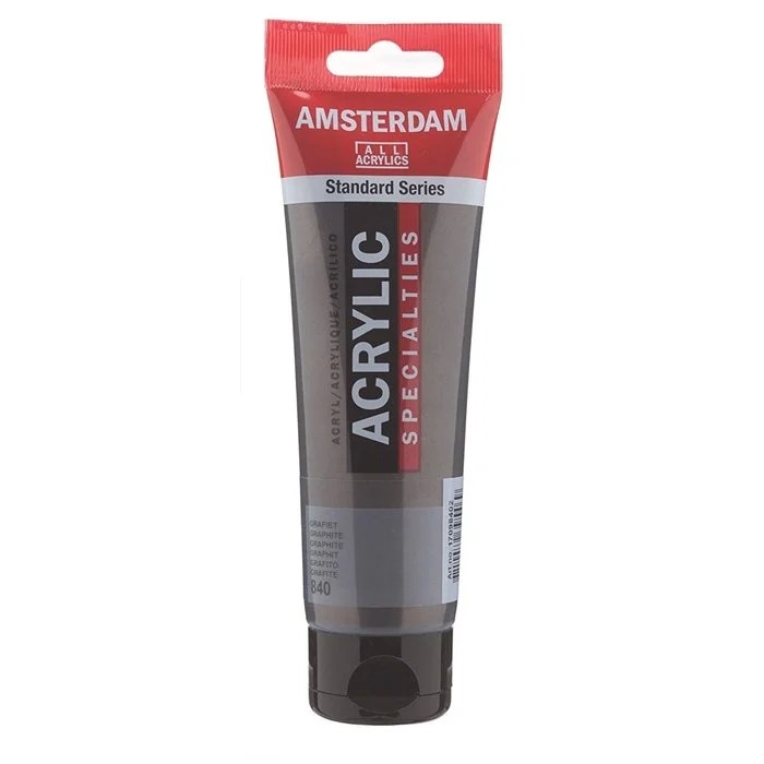 Talens Amsterdam Standard Akrilik Boya 120 ml 840 Graphite