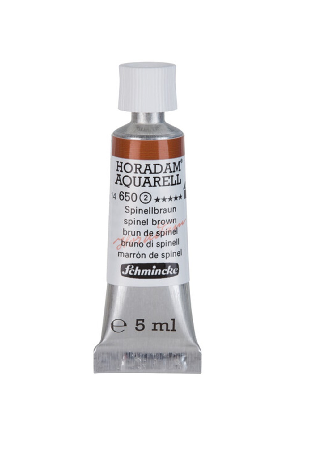 Schmincke Horadam Aquarell Suluboya 5 Ml Tüp 650 Spinel Brown