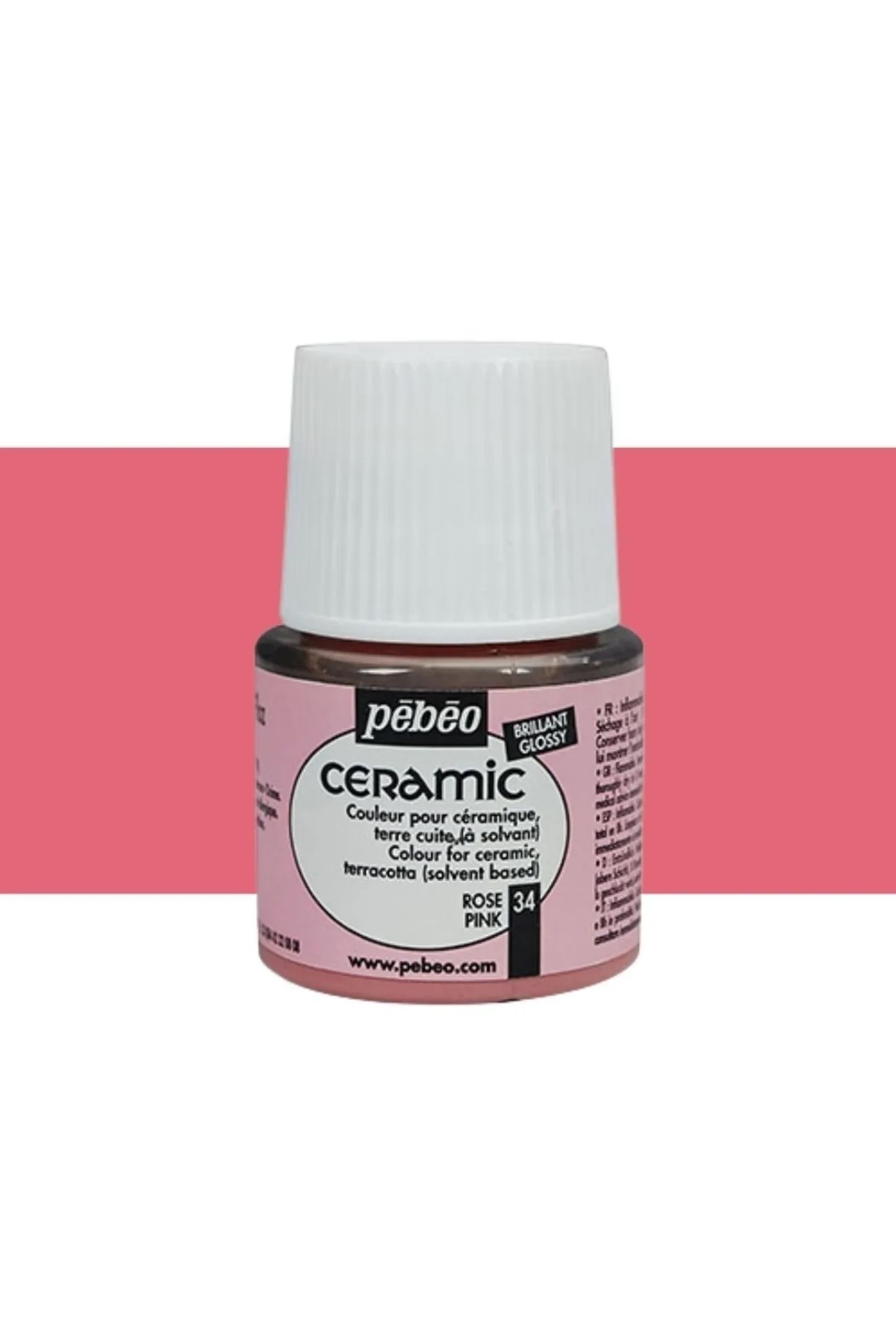 Pebeo Seramik Boyası 45 ml Pink