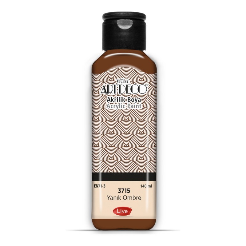 Artdeco Akrilik Boya 140 ml 3715 Yanık Ombre