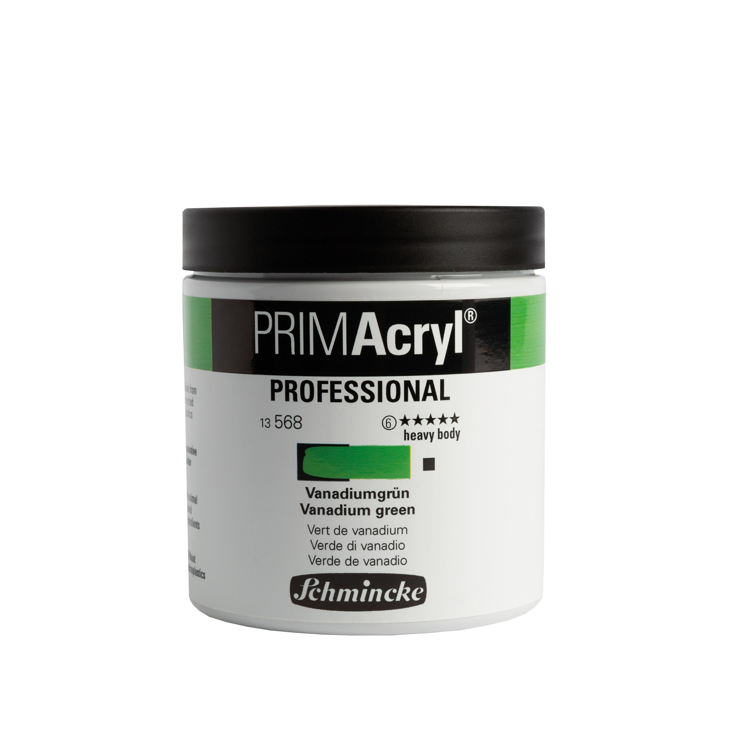Schmincke Primacryl Artist Akrilik Boya 237 ml Seri 6 568 Vanadium Green