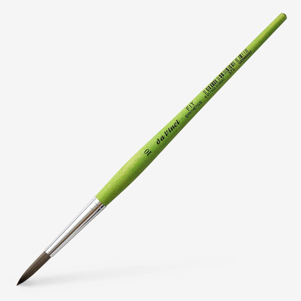 Da Vinci Fit Sentetik Yuvarlak Uçlu Çok Amaçlı Fırça Seri 373 No:10