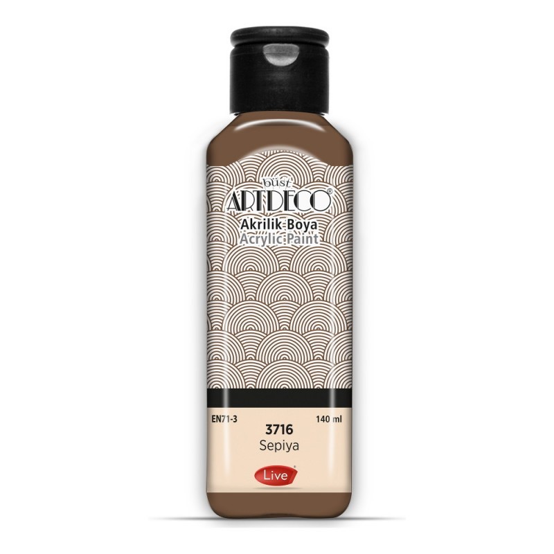 Artdeco Akrilik Boya 140 ml 3716 Sepya