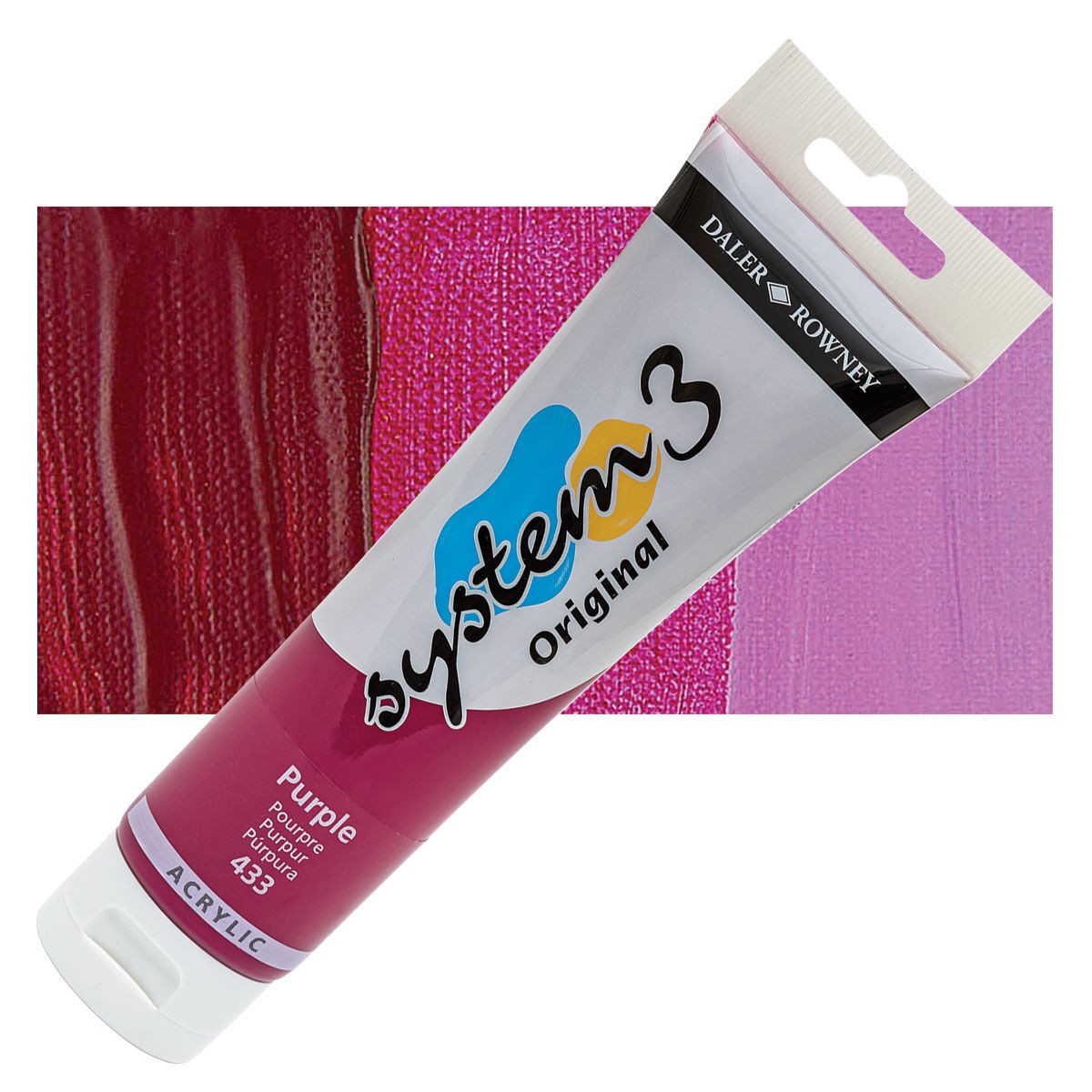 Daler Rowney System 3 Original Akrilik Boya 150 ml Purple