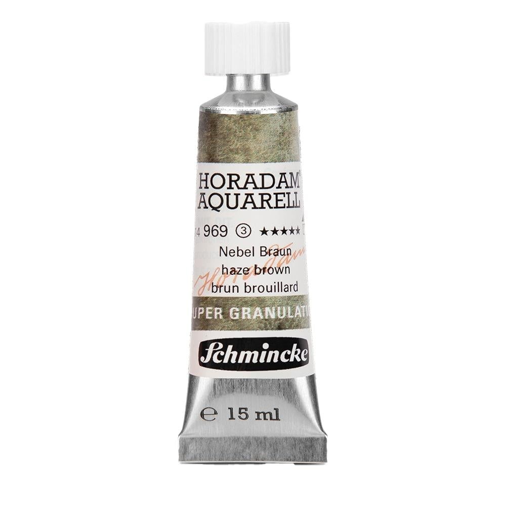 Schmincke Horadam Aquarell Supergranulation 15 ml Haze Brown