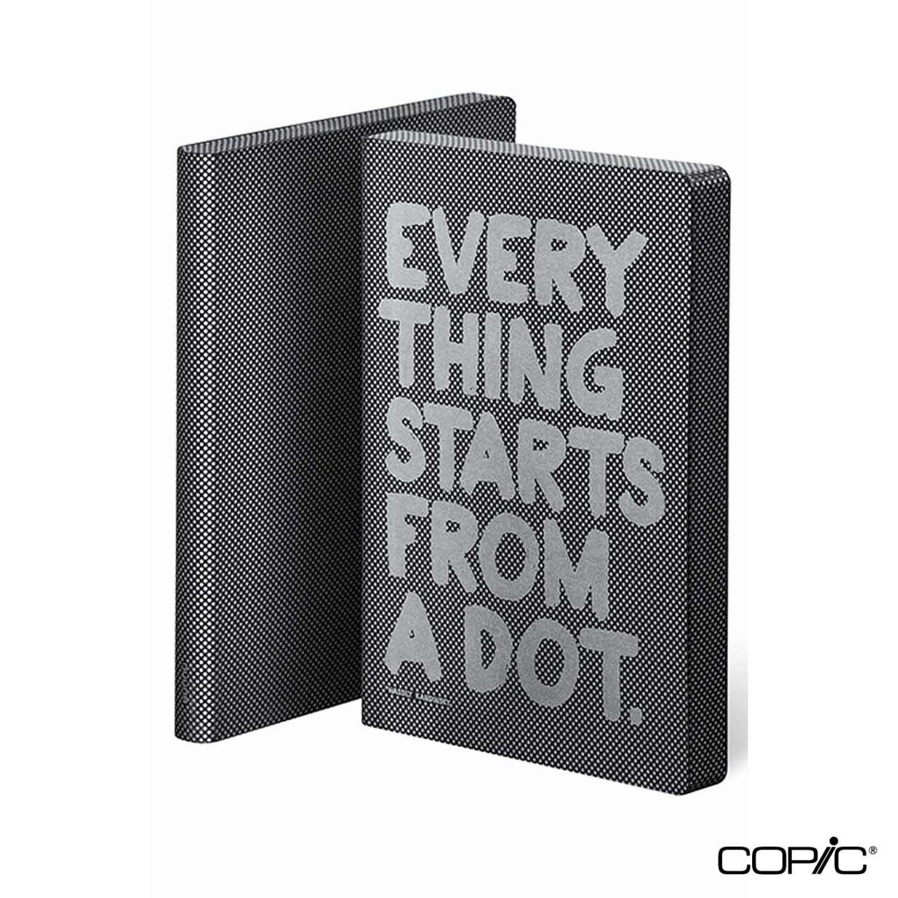 Nuuna Noktalı Premium Defter Everything Starts From A Dot  A5 120 gr 256 Sayfa