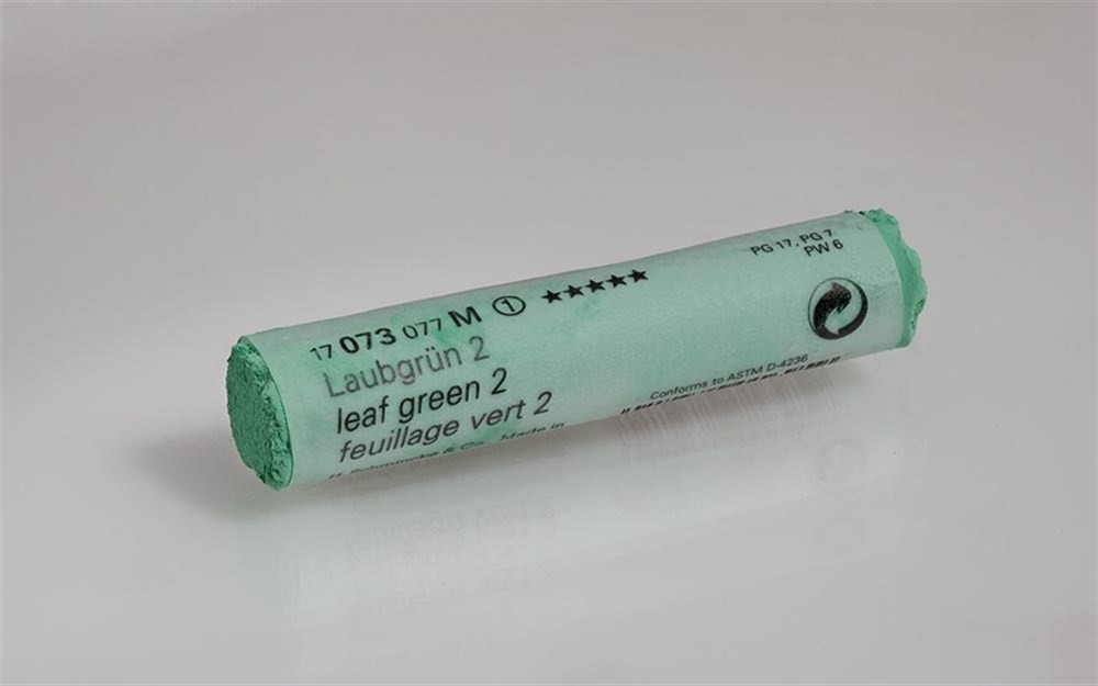 Schmincke Artist Soft Pastel Boya 073 M Leaf Green 2