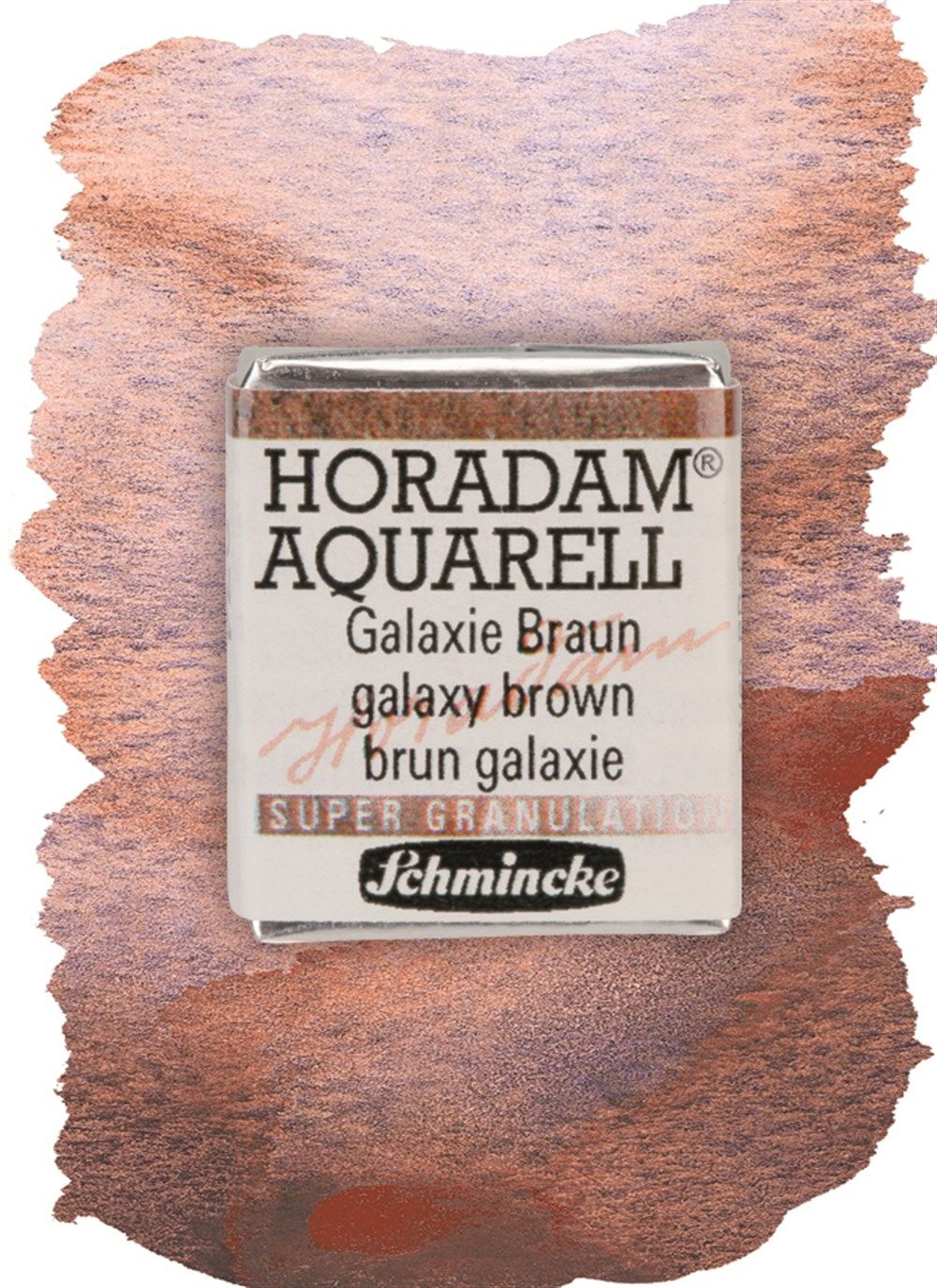 Schmincke Horadam Supergranulation Sulu Boya Galaxy Brown 1/2 Tab.
