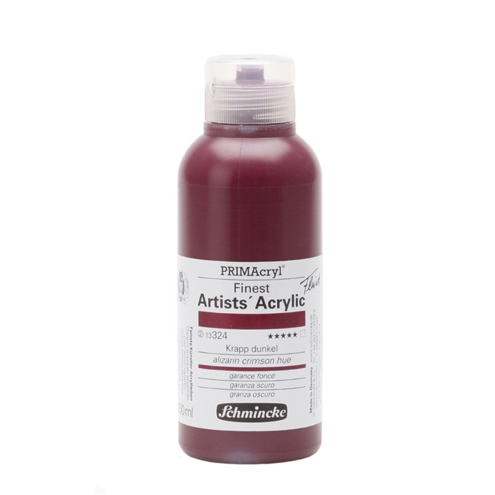 Schmincke Primacryl Artist Akrilik Boya 150 ml Seri 2 324 Alizarine Crimson Hue