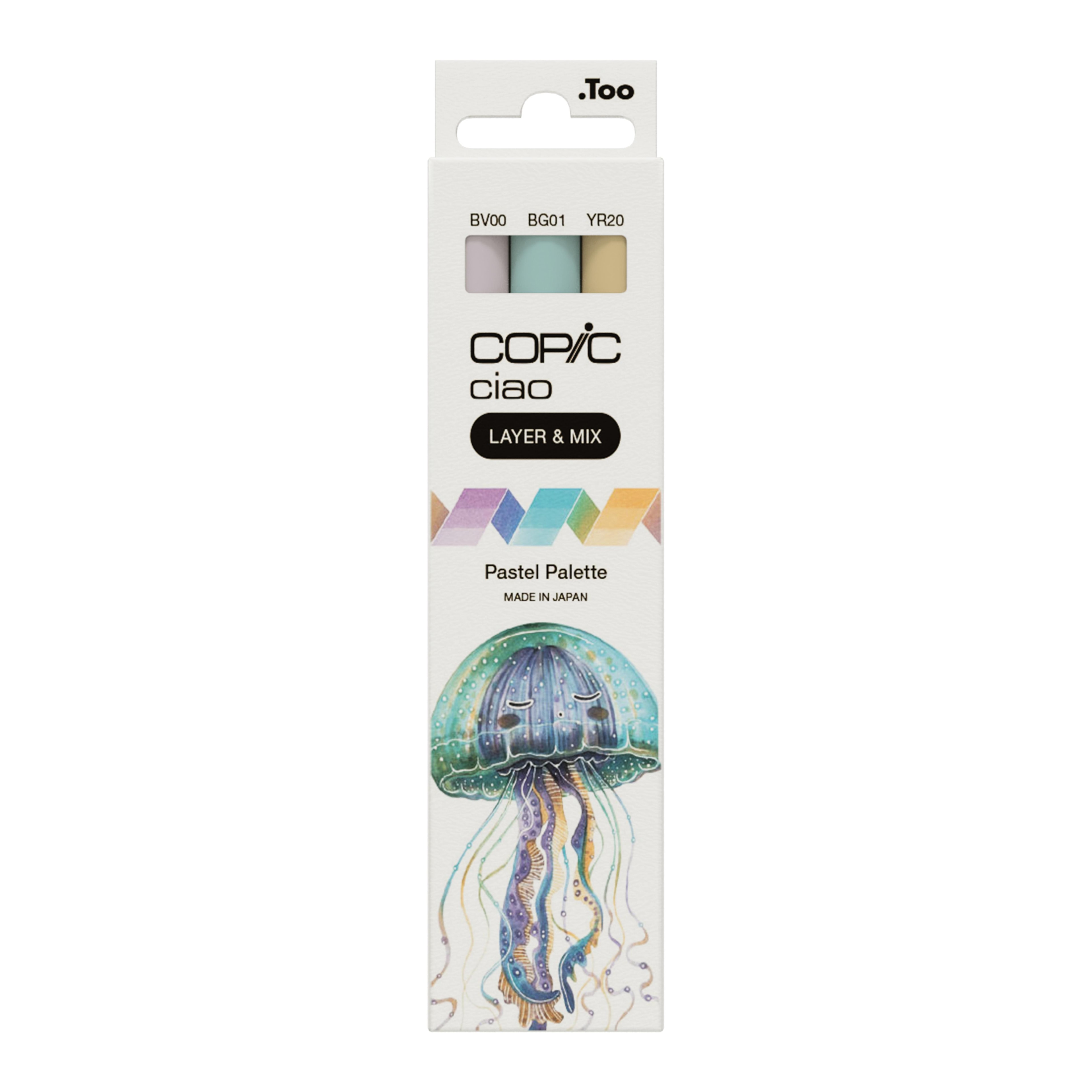 Copic Ciao 3'lü Layer Mix Set Pastel Palette