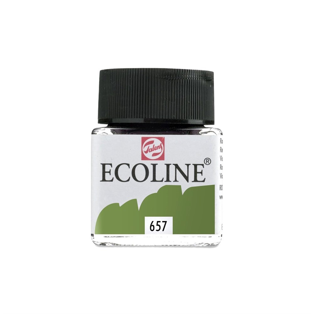 Talens Ecoline Sıvı Sulu Boya 30 ml 657 Bronze Green