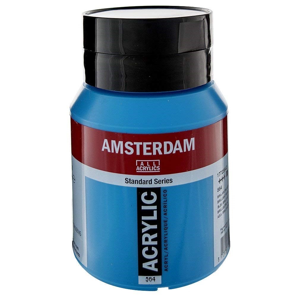 Talens Amsterdam Akrilik Boya 500 ml 564 Brilliant Blue