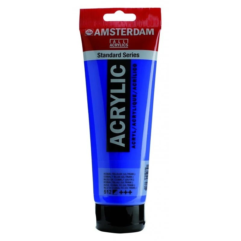 Talens Amsterdam Standard Akrilik Boya 120 ml 512 Cobalt Blue (Ultramarine)
