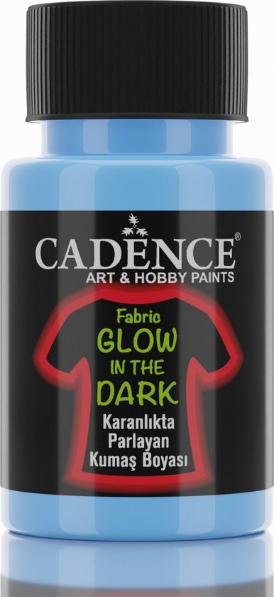 Cadence Karanlıkta Parlayan Kumaş Boyası 50 ml F05