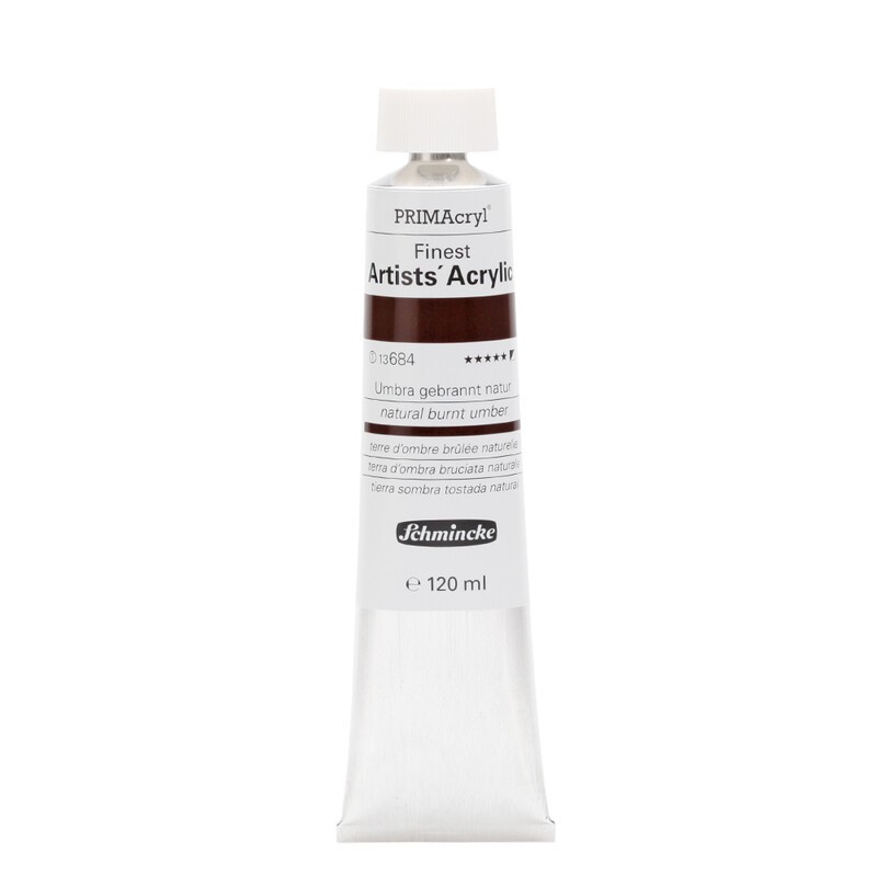 Schmincke Primacryl Artist Akrilik Boya Natural Burnt Umber 120 ml