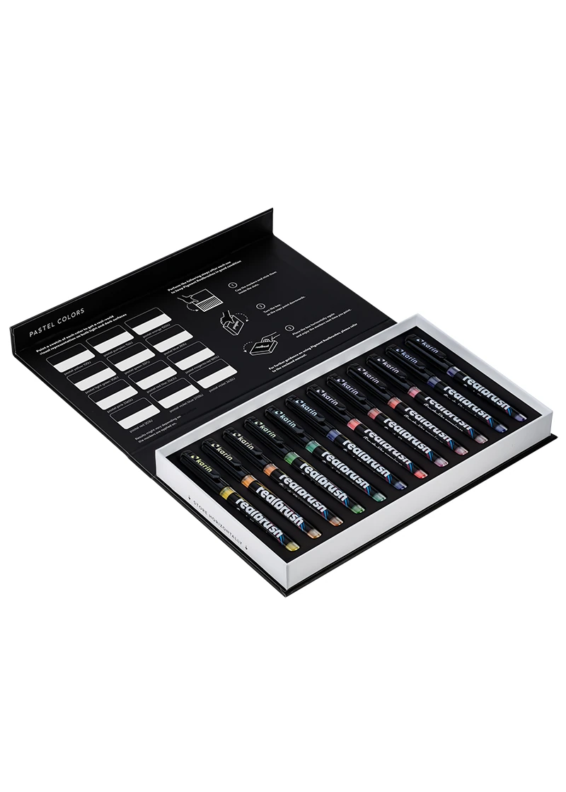 Realbrush Pigment Set 12 Pastel Colors