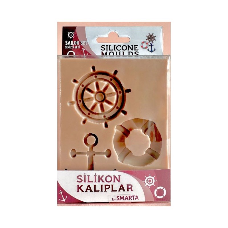 Smarta Silikon Kalıp Denizci Seti SK1013060