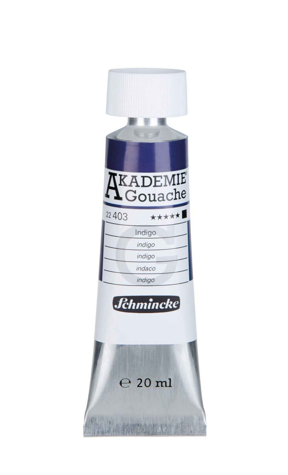 Schmincke Akademie Guaj Boya 20 ml 403 Indigo