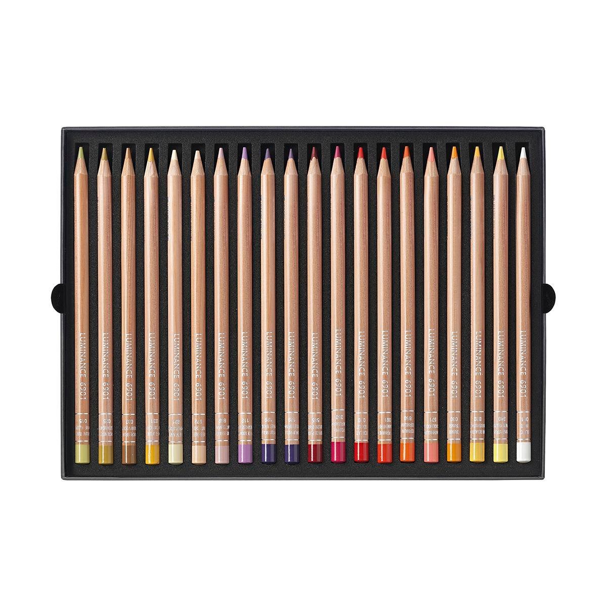 Caran d'Ache Luminance 6901 Kuru Boya Kalem Seti 40 Renk