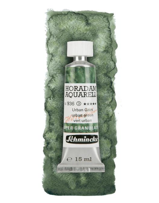 Schmincke Horadam Aquarell Super Granulation Tube 15 ml Urban Green