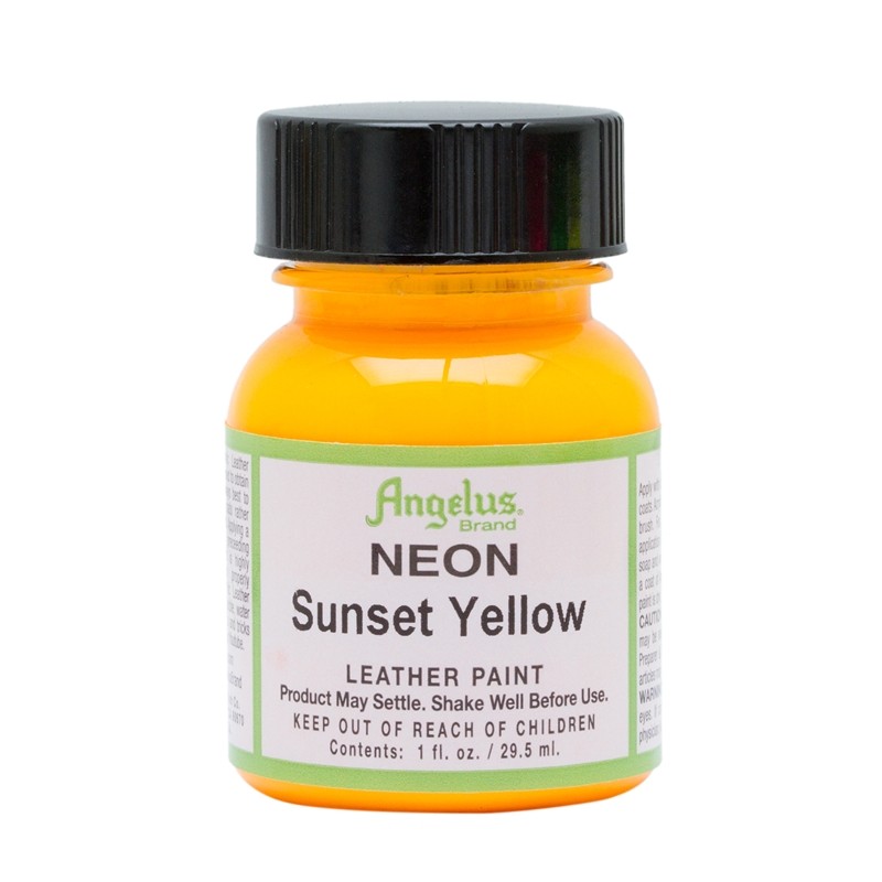 Angelus Deri Boyası 29.5 ml Neon Sunset Yellow 128