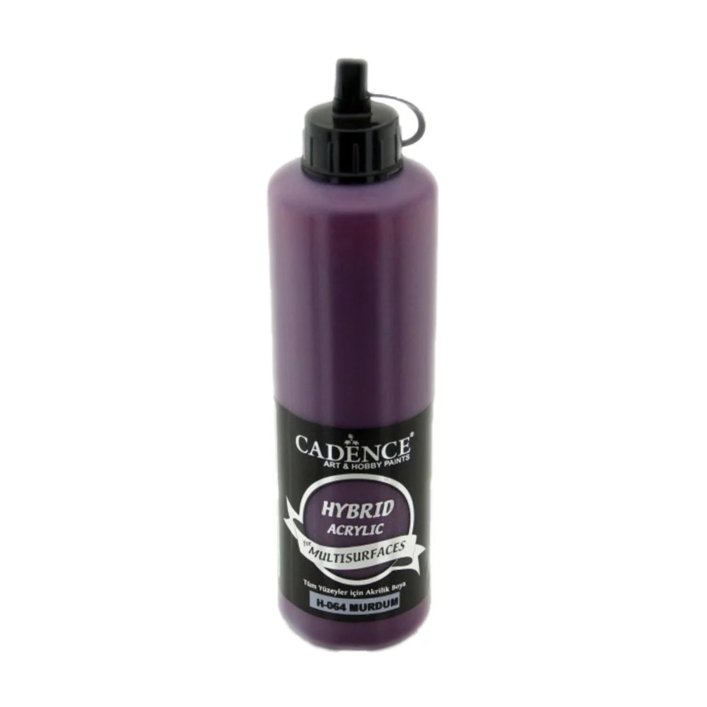 Cadence Akrilik Boya 500 ml H-064 Mürdüm