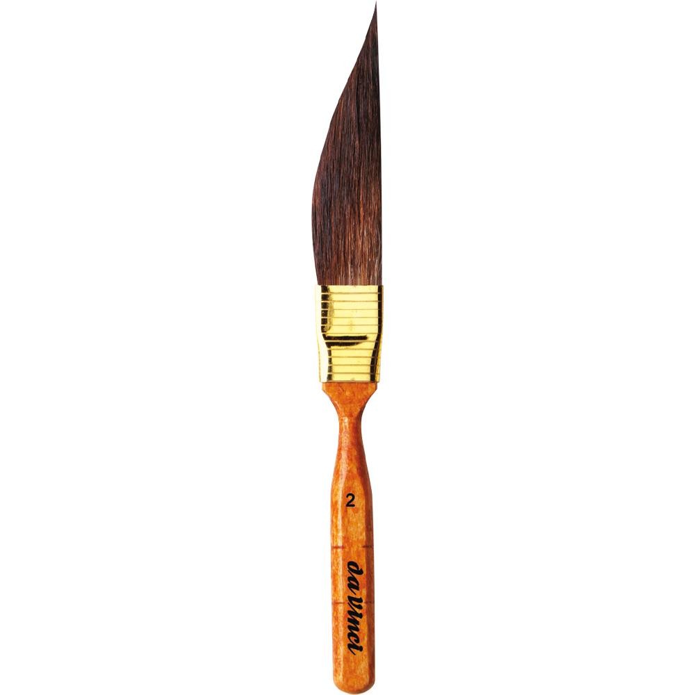 Da Vinci Kazan Sincap Kılı Ekstra Uzun Kılıç Çizgi Fırçası Seri 700 No:2