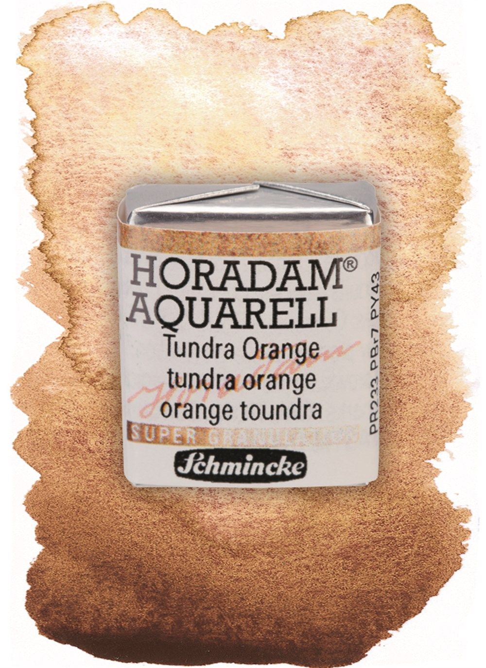 Schmincke Horadam Supergranulation Sulu Boya Tundra Orange 1/2 Tab.