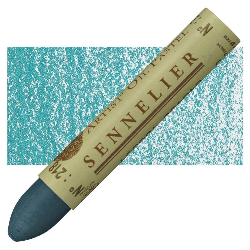 Sennelier Oil Pastel Prussian Green No:218