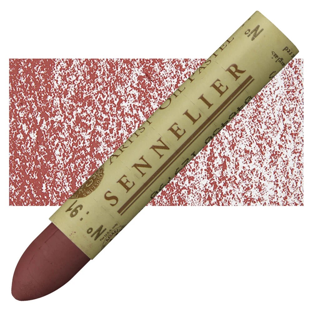 Sennelier Oil Pastel Chrome Red No:091