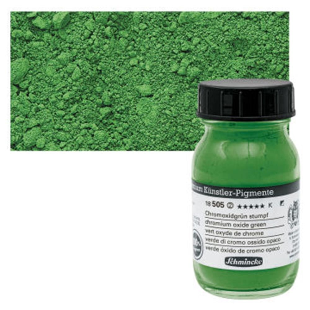 Schmincke Toz Pigment Chromium Oxide Green 100 ml