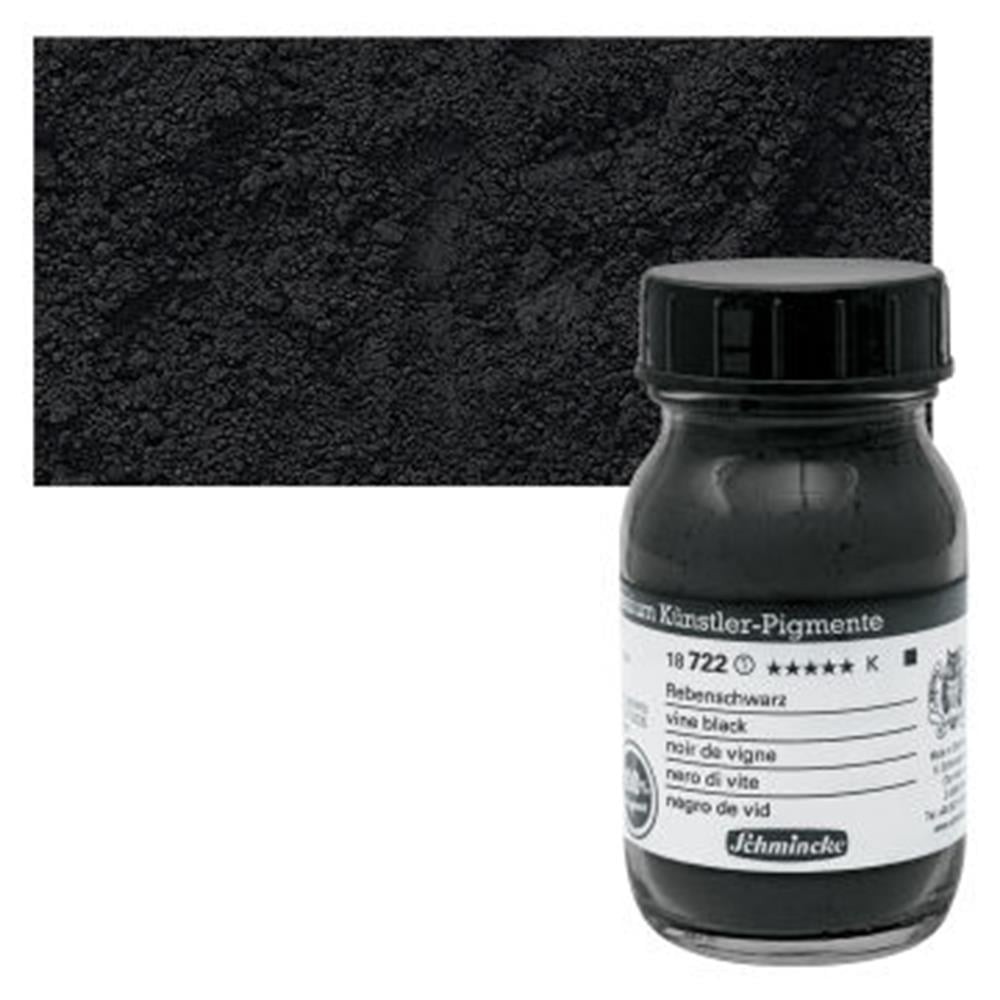 Schmincke Toz Pigment Vine Black 100 ml