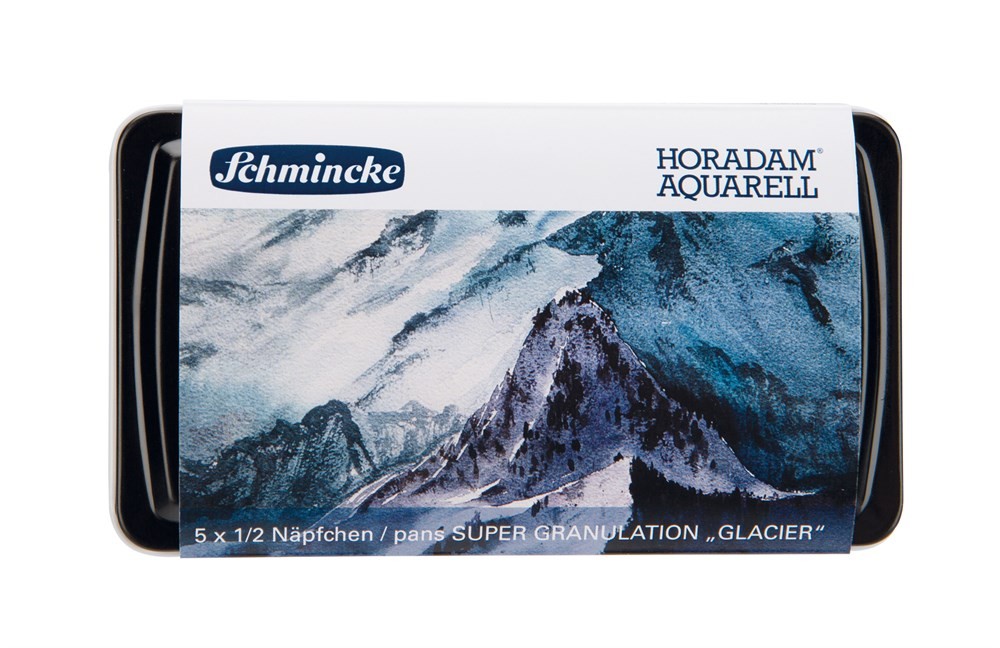 Schmincke Horadam Supergranulation Suluboya Glacier Set Metal Kutu 5 x 1/2 Tablet