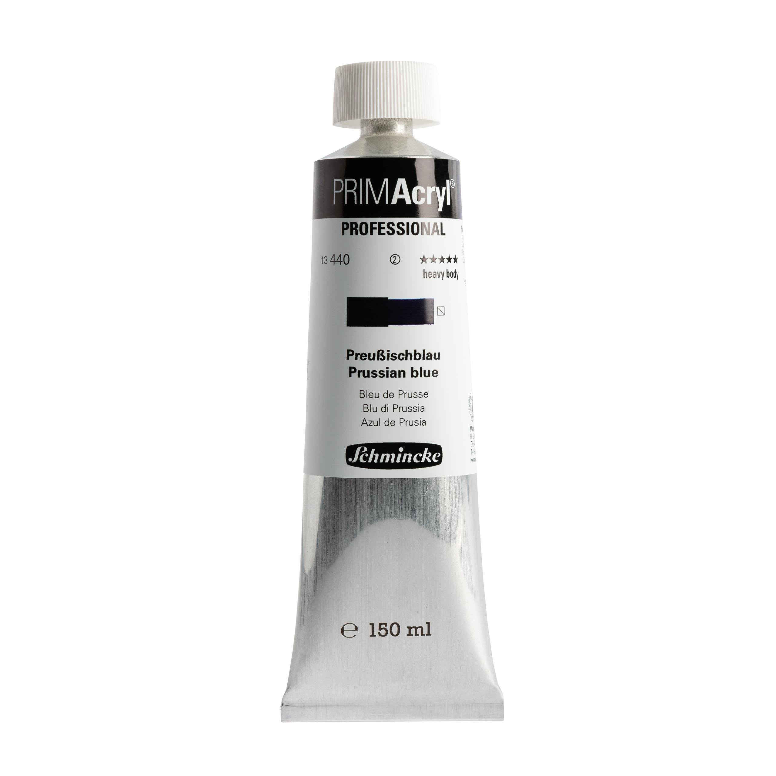 Schmincke Primacryl Artist Akrilik Boya 150 ml Seri 2 440 Prussian Blue