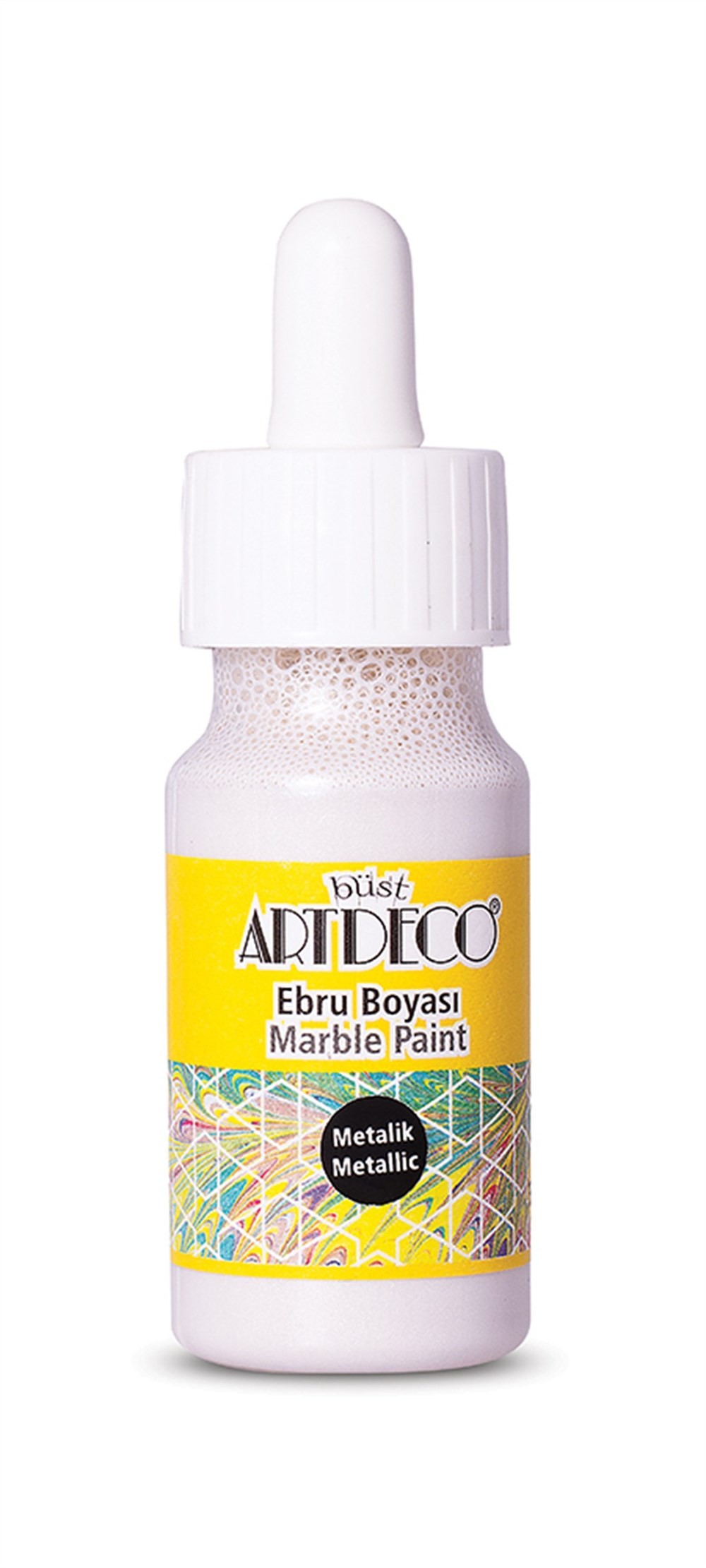 Artdeco Metalik Ebru Boyası 30 ml Sedef 20