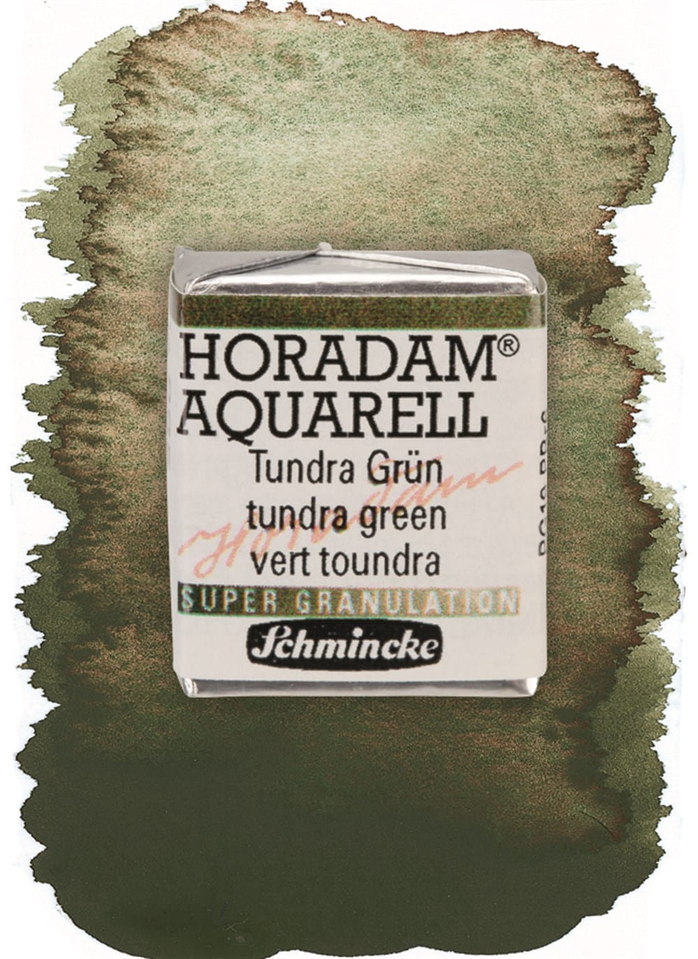 Schmincke Horadam Supergranulation Sulu Boya Tundra Green 1/2 Tab.