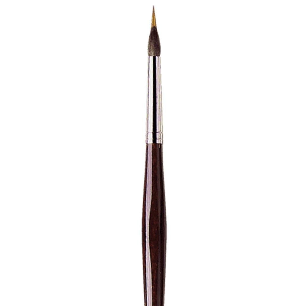 Da Vinci Kolinsky Ve Kazan Sincap Kılı Yuvarlak İnce Uçlu Çizgi Fırçası Seri 5519 No:6