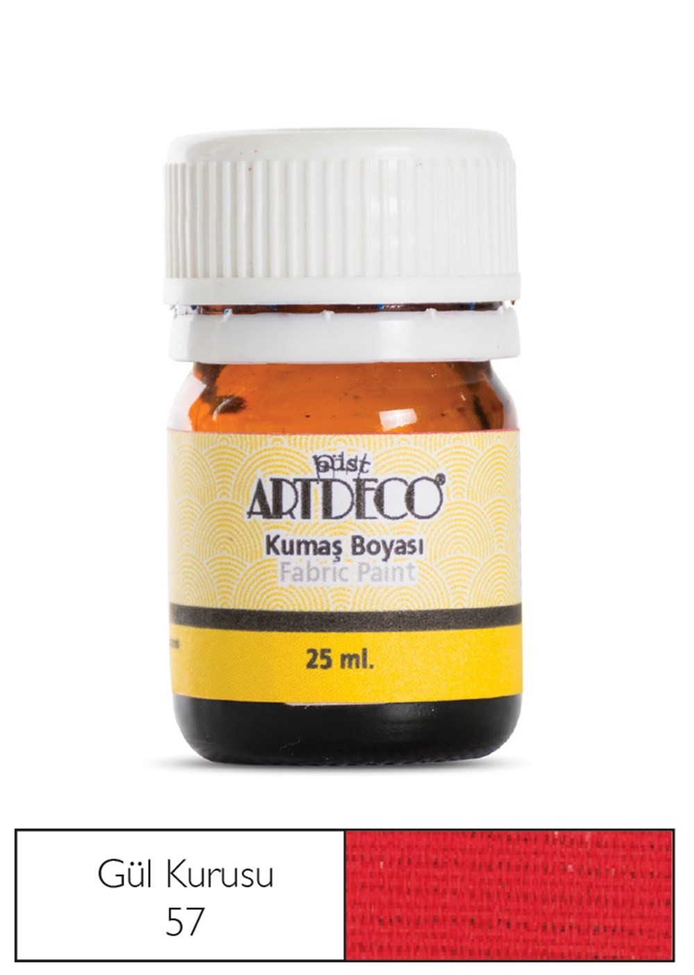 Artdeco Kumaş Boyası 25 ml 57 Rose Scarlet / Gül Kurusu