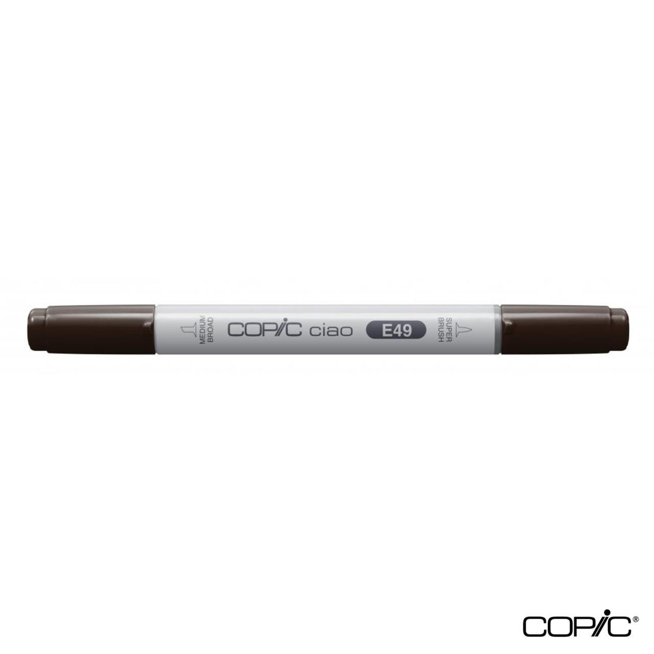 Copic Ciao Marker E49 Dark Bark