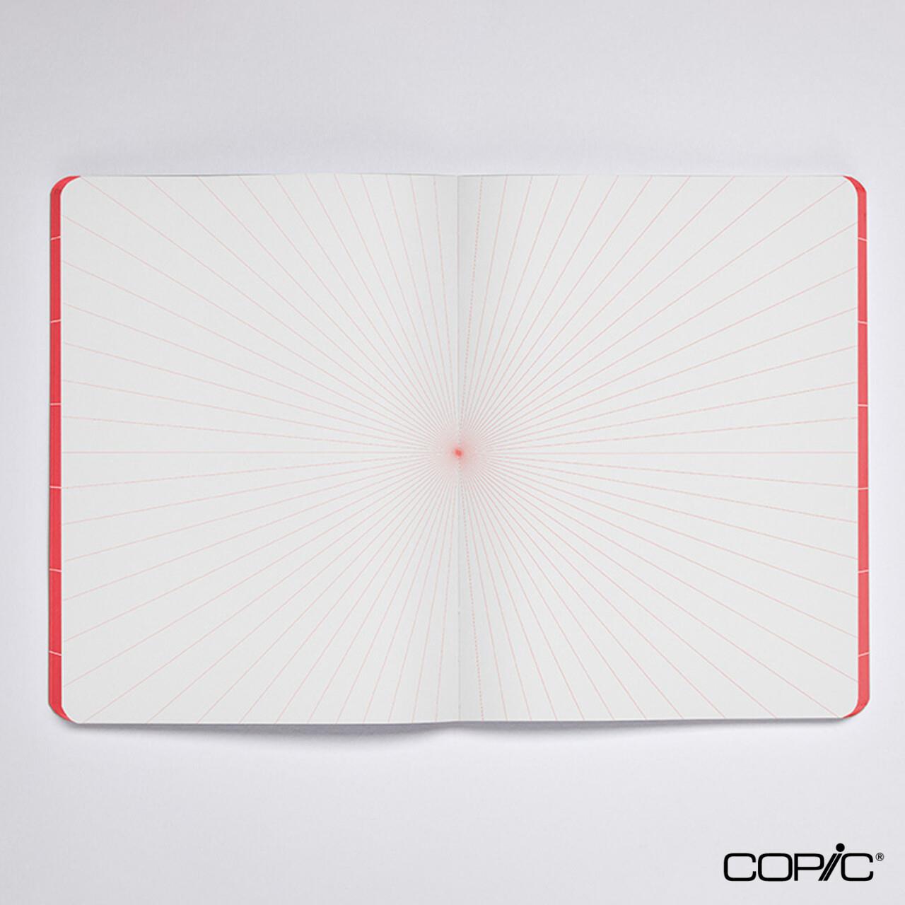 Nuuna Premium Defter Break The Grid Red A5 120 gr 160 Sayfa