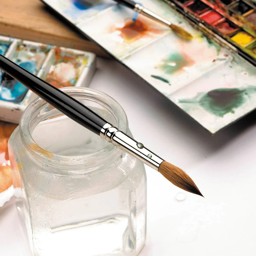 Winsor Newton Series 7 Kolinsky Samur Yuvarlak Fırça No: 0