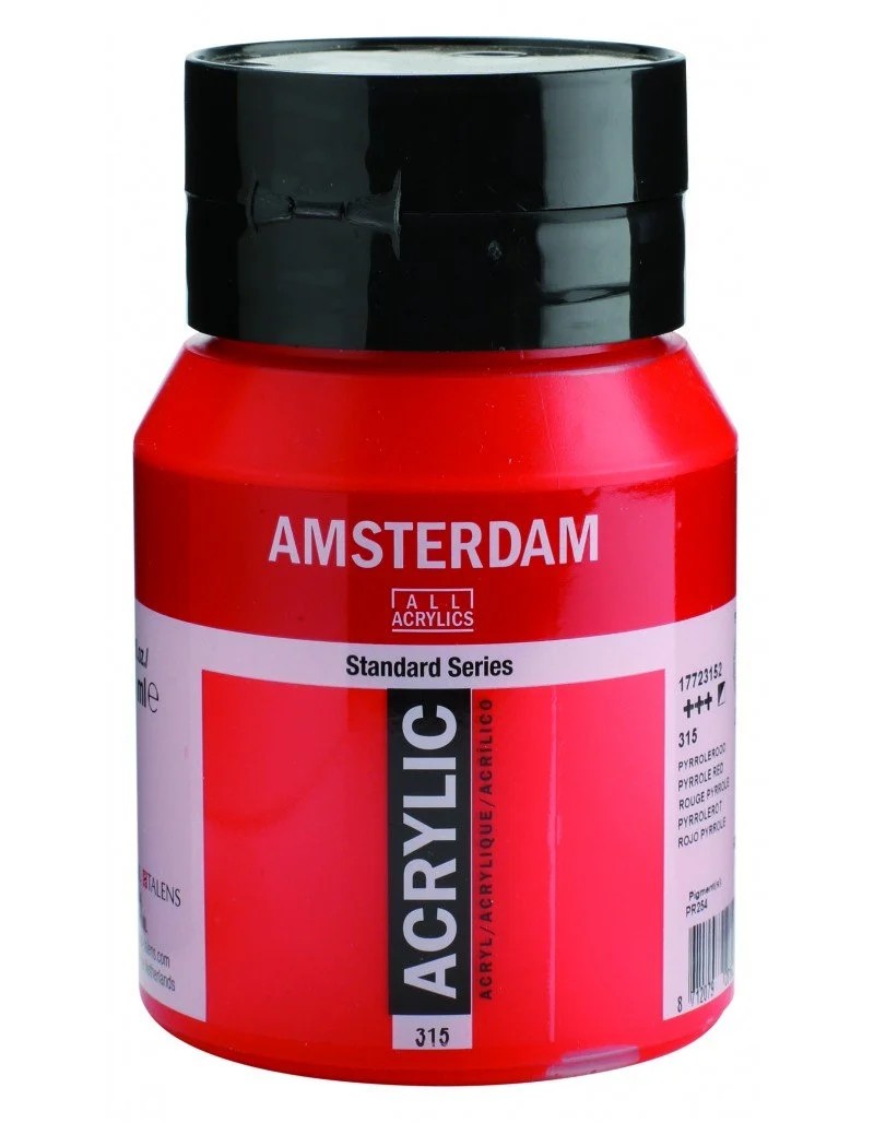 Talens Amsterdam Standard Akrilik Boya 500 ml 315 Pyrrole Red