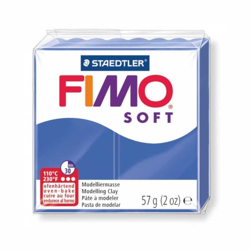 Fimo Soft Polimer Kil Parlak Mavi 57 gr