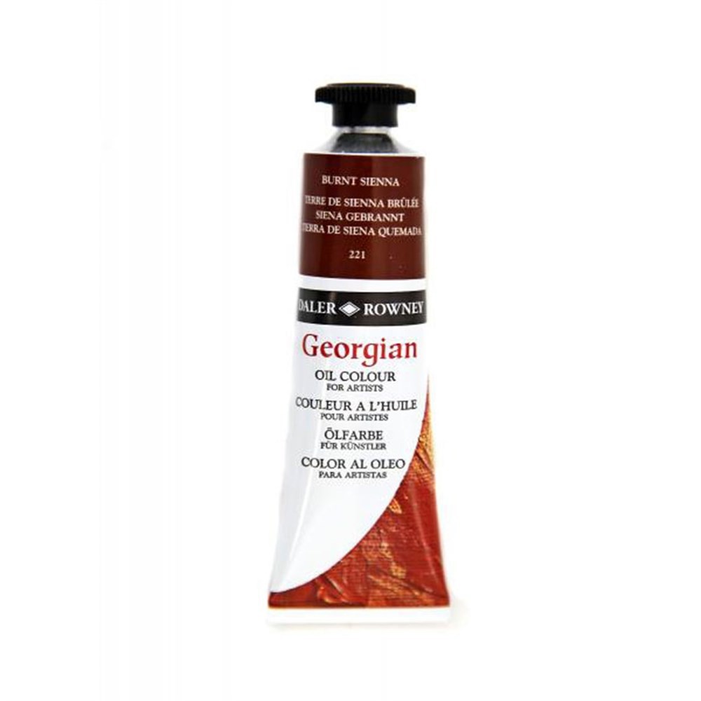 Daler Rowney Georgian Yağlı Boya 225 ml 221 Burnt Sienna