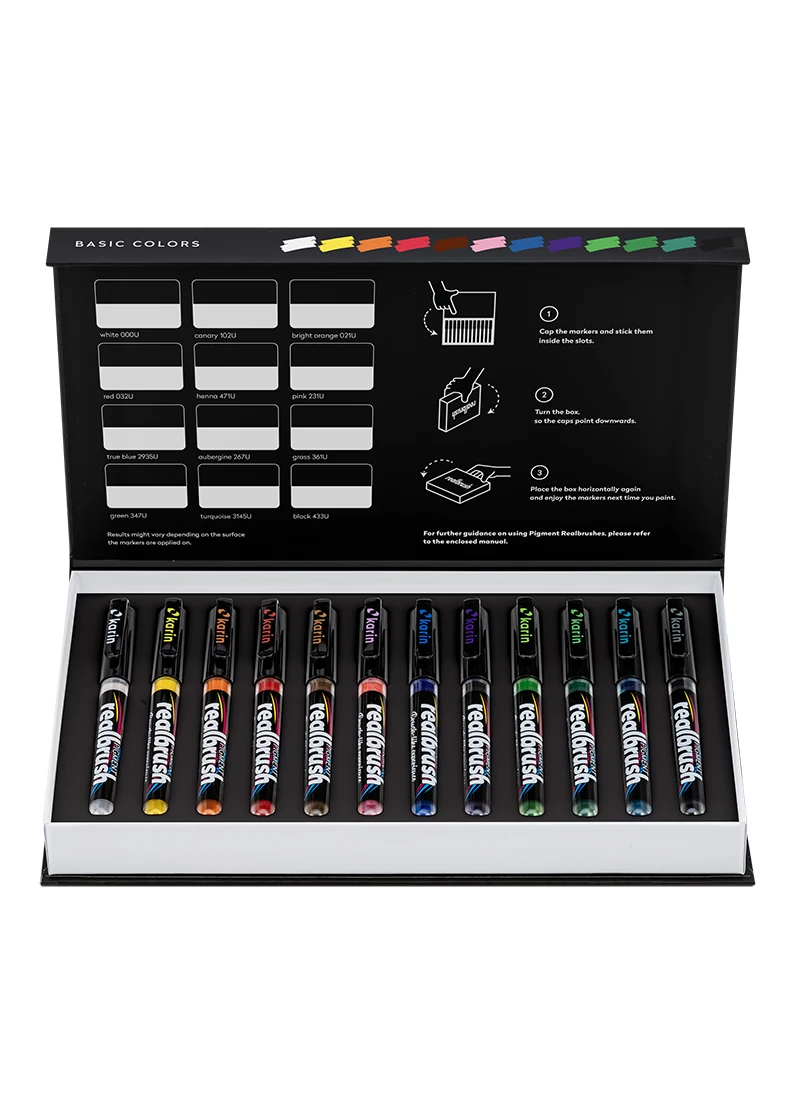 Realbrush Pigment Set 12 Basic Colors