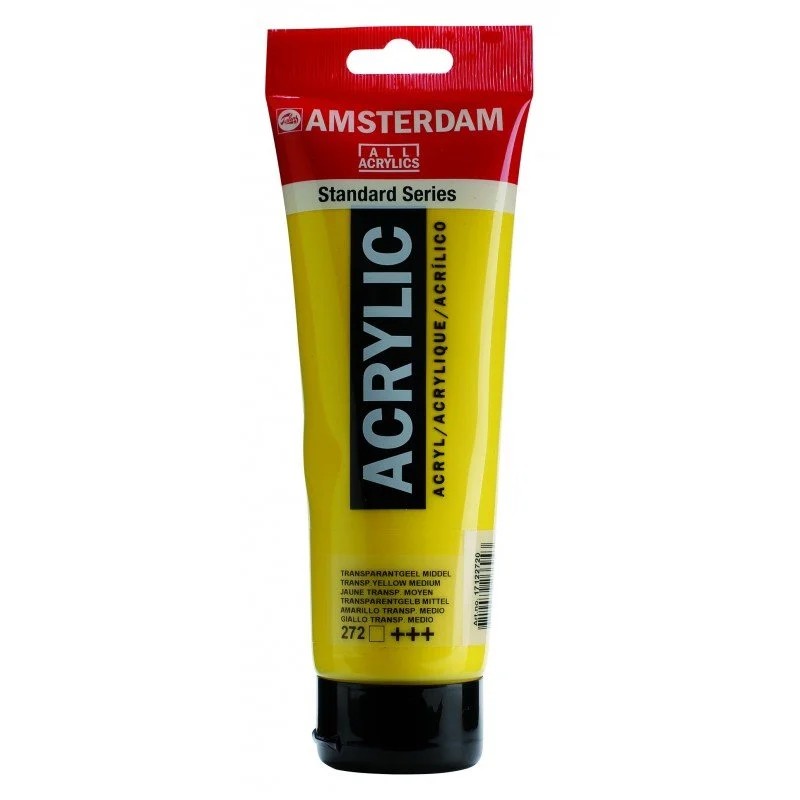 Talens Amsterdam Standard Akrilik Boya 120 ml 272 Transparent Yellow Medium