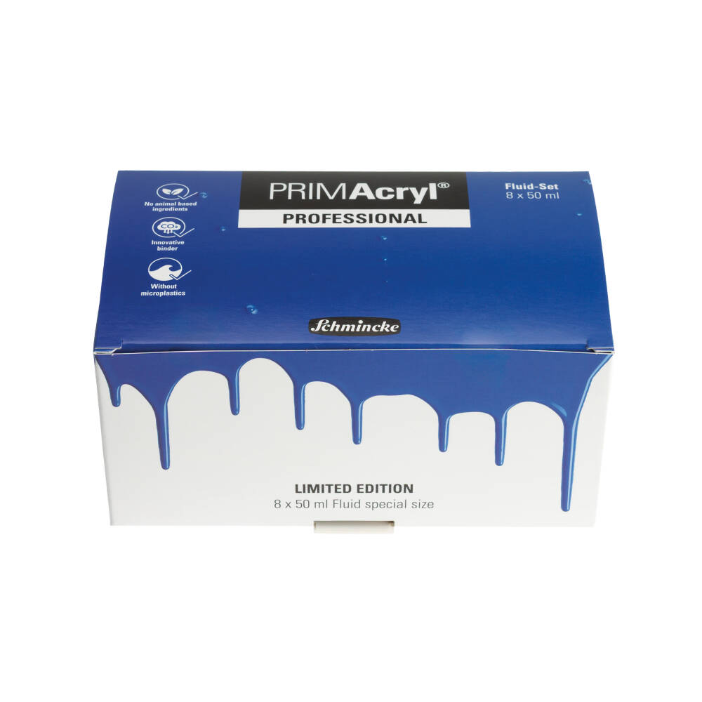 Schmincke Primacryl Artist Akrilik Boya Fluid Set 8x50 ml