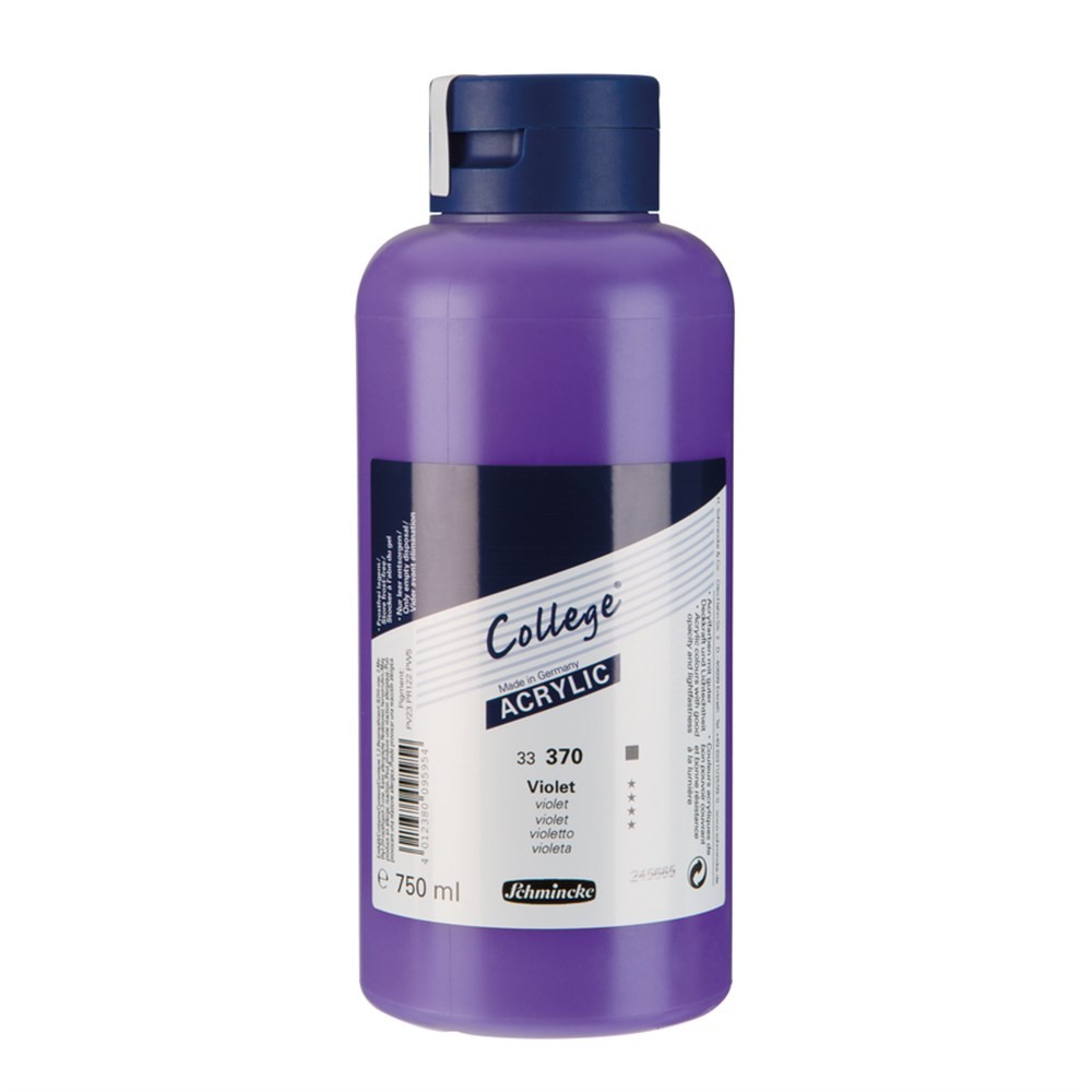 Schmincke College Acrylic Akrilik Boya 750 ml 370 Violet