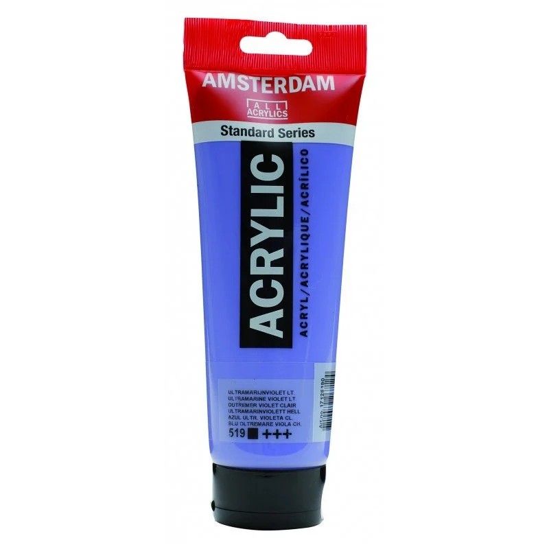 Talens Amsterdam Standard Akrilik Boya 120 ml 519 Ultramarine Violet Light