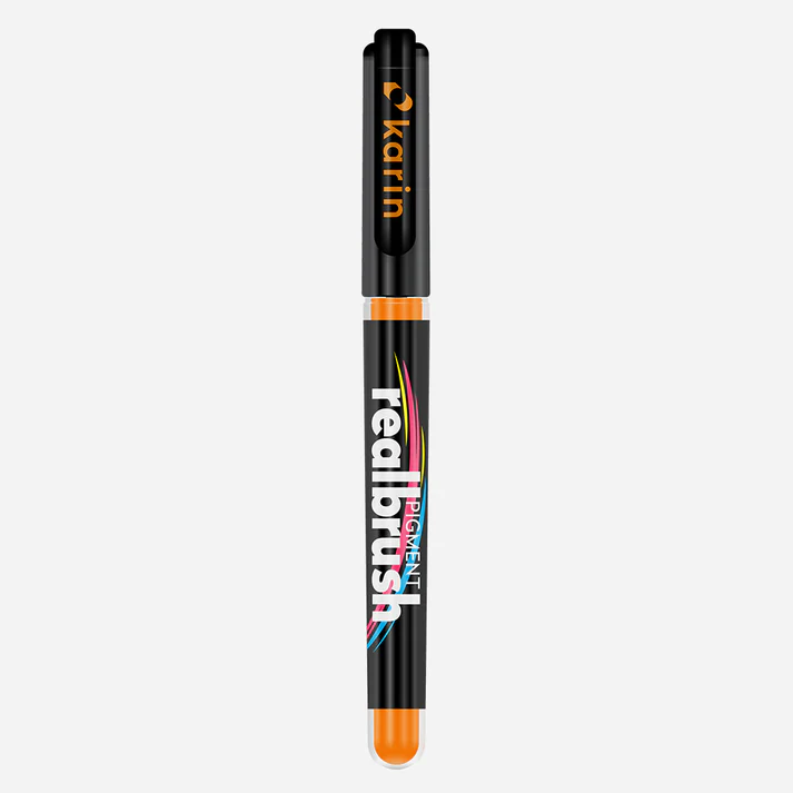 Realbrush Pigment Marker Bright Orange